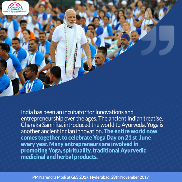 PMO India on Twitter "India a land of innovation. GES2017 GES2017…