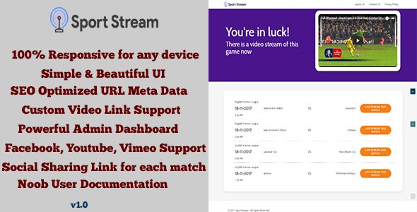 wonsterscript's tweet image. ThemeForest – Moko Live Stream – Live Sport Streaming… wonsterscript.com/themeforest-mo… #PremiumScripts #freestreaming #freestreamingtv #livechannel