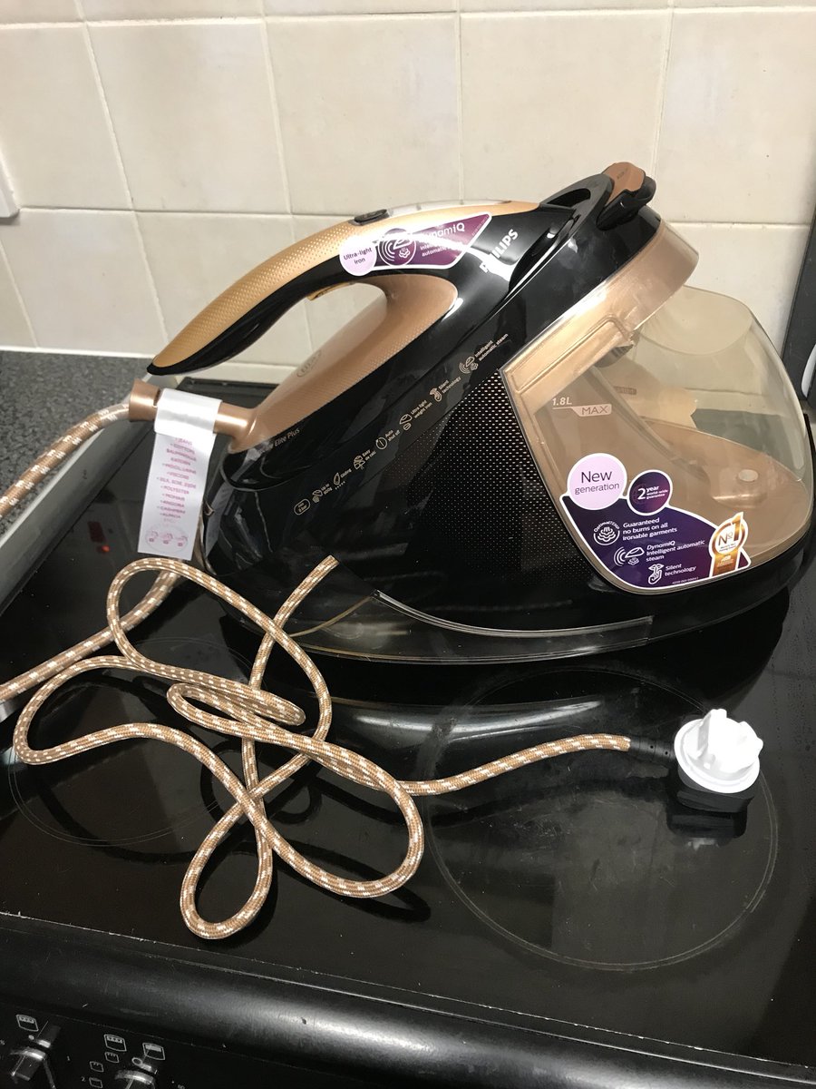 sbarrett014's tweet image. Thankyou#Philips_UK the PerfectCare Elite Plus Steam Generator iron has made my life so much easier. No settings to change. Sleek and Light. High quality finish.Automatic Steam and no burns on garments or me😊It irons in half the time of a normal iron.#PhilipsProductTesterTeam