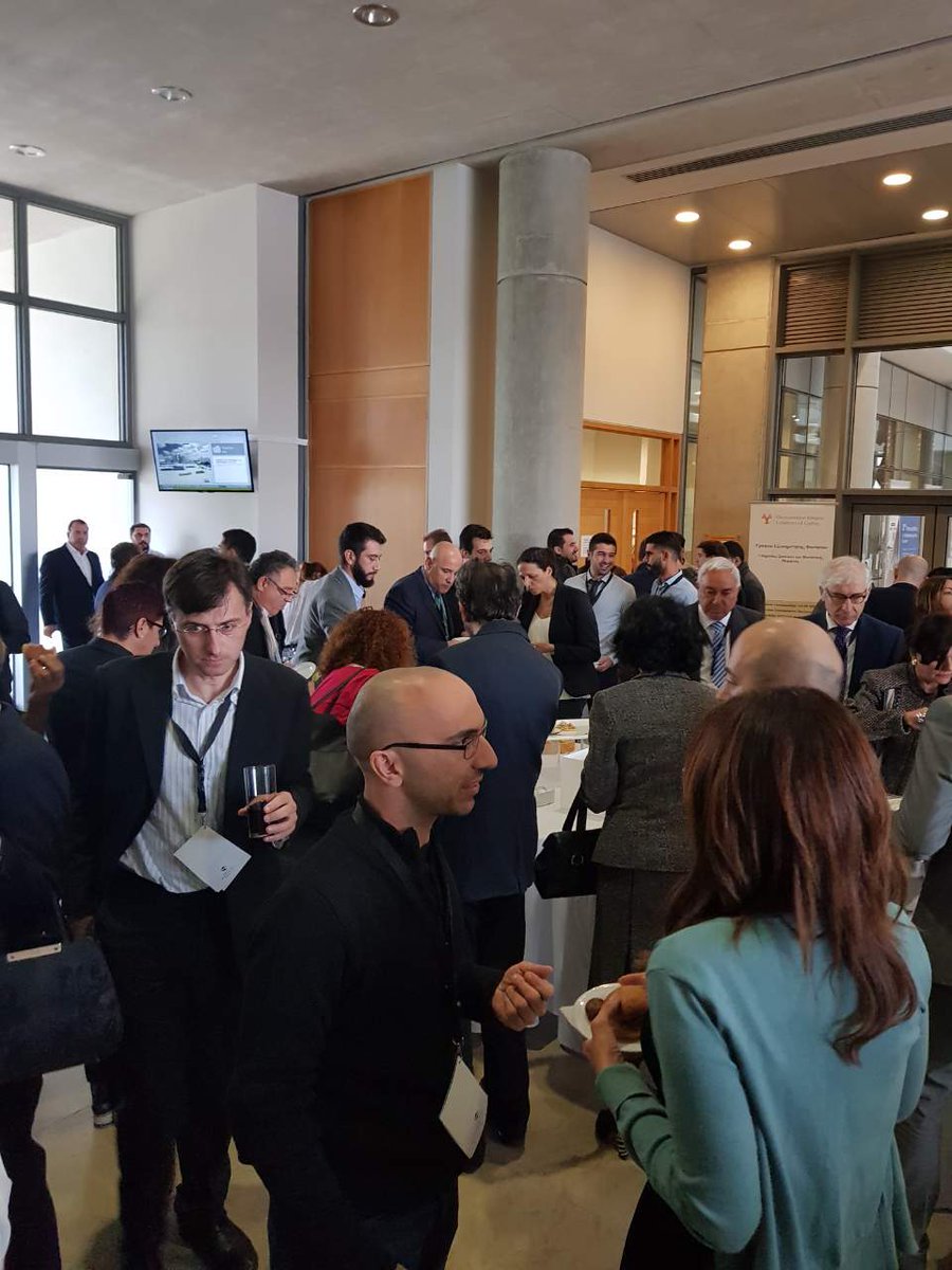 ChristofidesCY's tweet photo. Κοσμοσυρροή στο “3rd Innovation &amp; Entrepreneurship forum” του@ucy_c4e  του @UCYOfficial. Είναι νέοι/ες, είναι ωραίοι/ες και ονειρεύονται να καινοτομήσουν. Να δημιουργήσουν το καινούριο. Είναι δηλαδή η άλλη Κύπρος… #IEF2017 https://t.co/rZ3erlo8FO