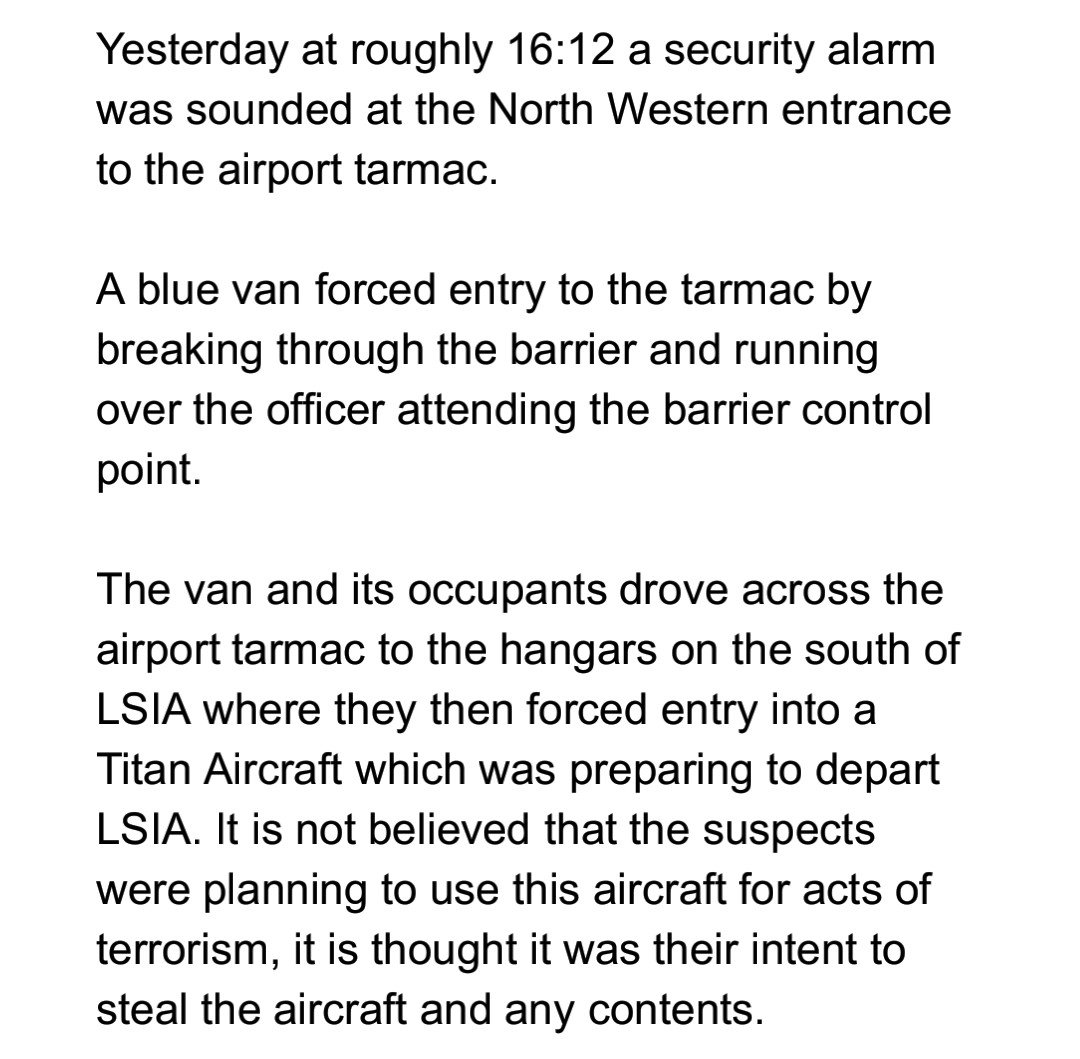 SkieHighLSIA's tweet photo. Official statement from Skie High on the incident at @LSIA_GTAV yesterday https://t.co/wnNQGUul5a