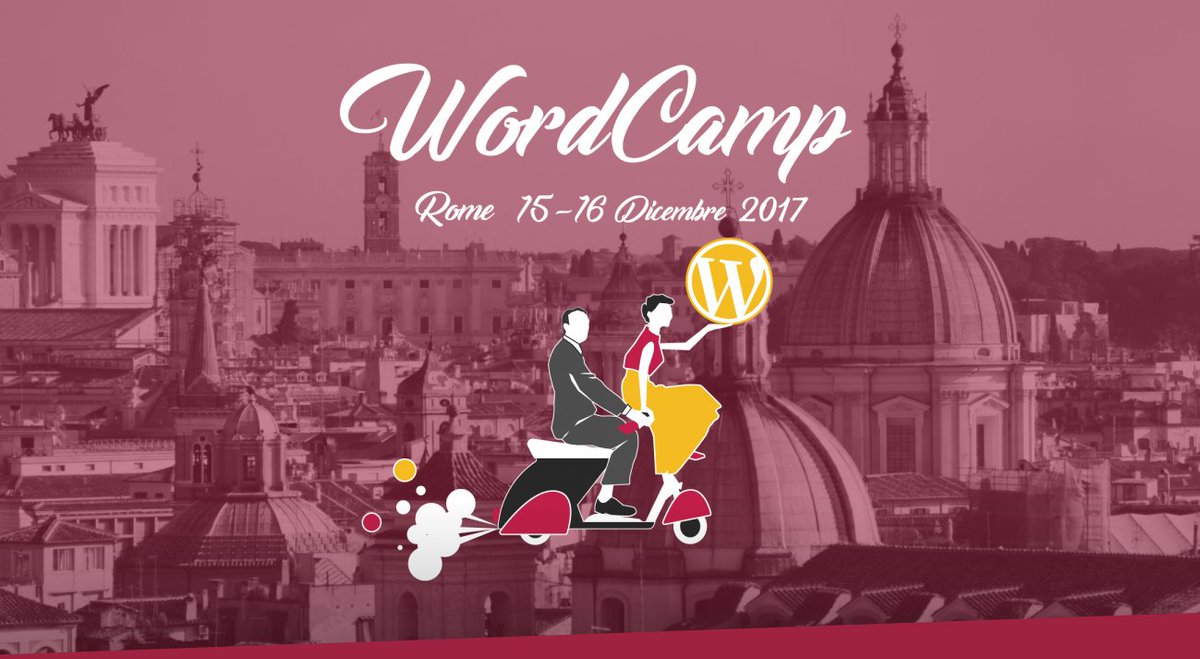 seeweblive's tweet photo. [#WCRM] Due giornate e tantissimi speaker, per parlare di tutto quello che ruota intorno al CMS più amato, più usato, più nominato: #WordPress. 

Vi aspettiamo al @WordCampRM il 15 e 16 dicembre: https://t.co/TNbrOnmT8y https://t.co/BFvBa6Es7z