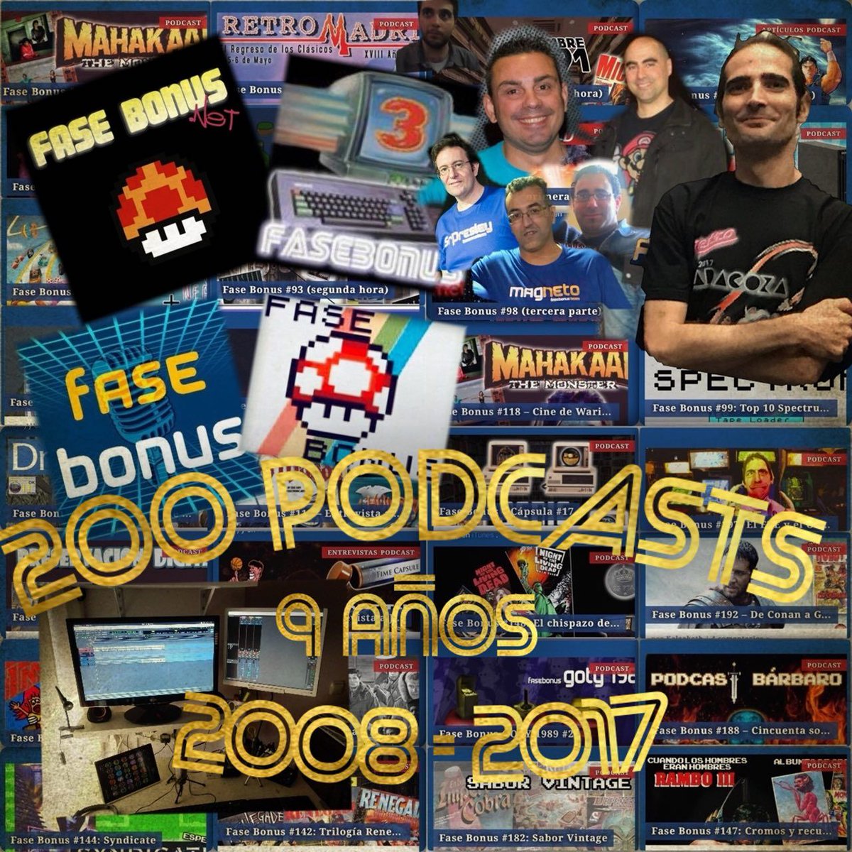 fasebonus's tweet photo. Lo que se oye al comienzo del #FB200 son las primeras palabras de @Ignaciofase78 en el primer programa de Fase Bonus, hace ya la tira.
No esta disponible en Ivoox, pero podeis escucharlo en el siguiente enlace:
https://t.co/UpunecCQFE Bonus - 1x01.mp3 https://t.co/uMZTbTcVK1