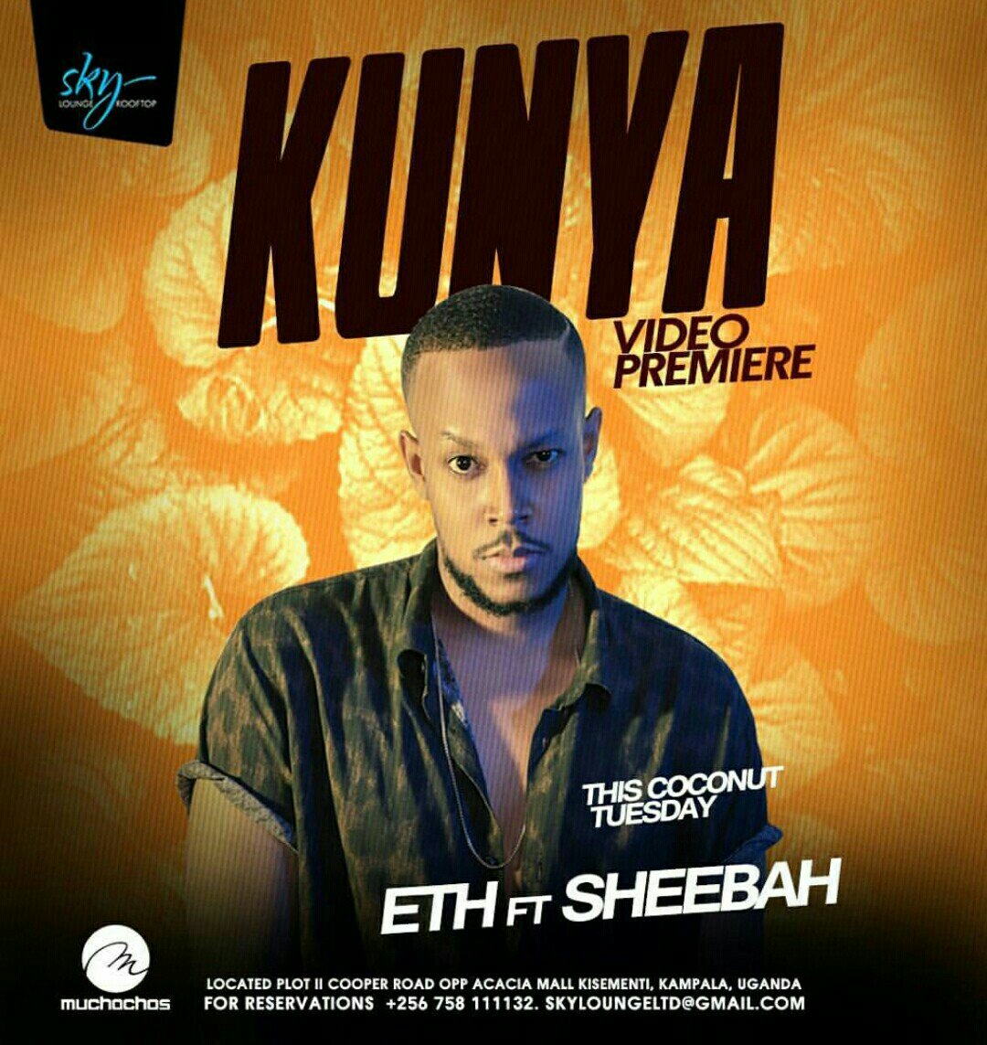 TrackOfficio's tweet image. Happening Tonight : 

Video Premiere @Ksheebah1 X Eth : #Kunya 

Come let's celebrate and support Ugandan Music 

Tonight