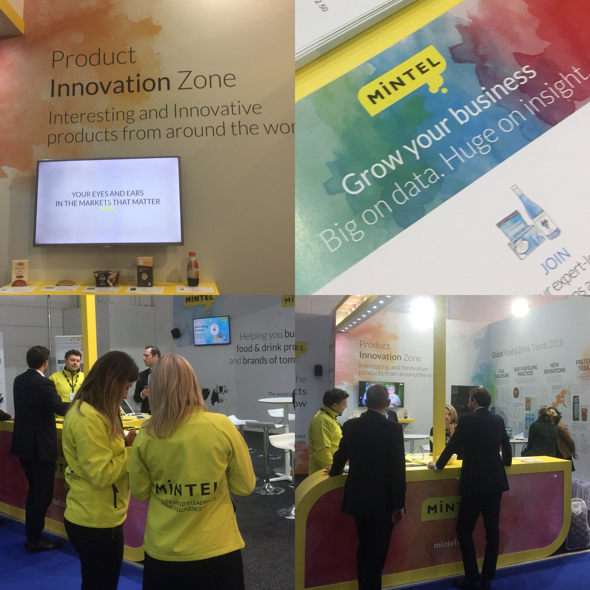 mintelnews's tweet photo. Our first presentation at #FiEurope17 will start soon! Find us in Hall 8 - Stand #OR81 https://t.co/sEm7Jmv7Ca