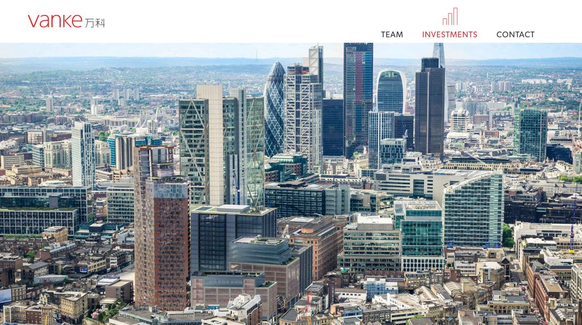 Launching the new website for China Vanke in Europe. One of the largest listed real estate development and services companies in the world uk.vanke.com