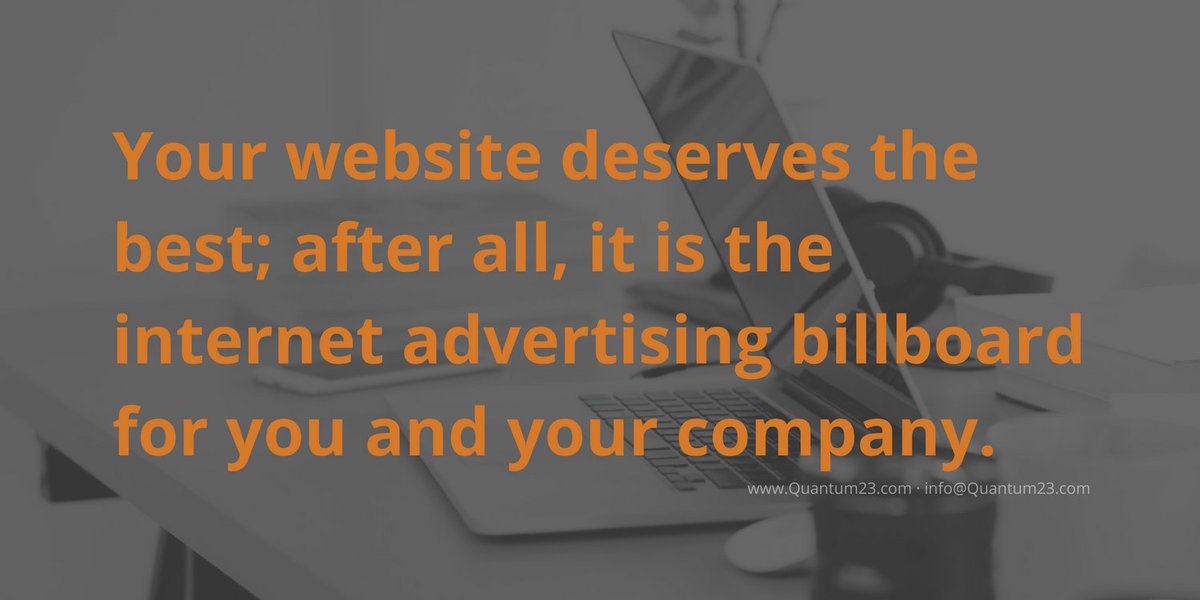 Quantum23Spain's tweet photo. "Your #website deserves the best; after all, it is the #internet #advertising billboard for you and your #company." #RealEstateWebsite #RealEstate #SmallBusiness #WebDesign #Marketing https://t.co/zEKmtAj8Mp