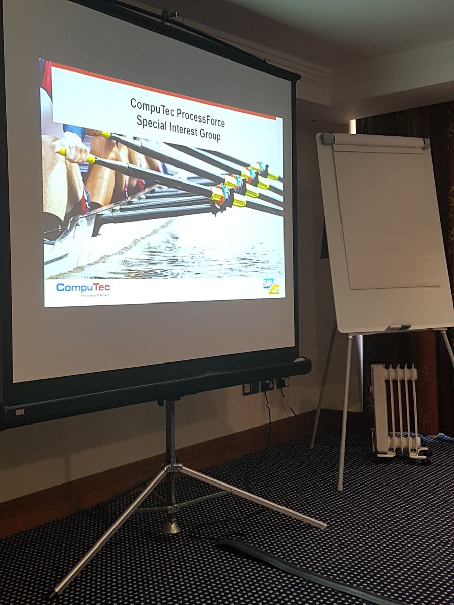 signumsolutions's tweet photo. All systems go at our @ProcessForce special interest group event! #computec #SAPBusinessOne #foodanddrink #processmanufacturing #ERP https://t.co/m7KknMmesv