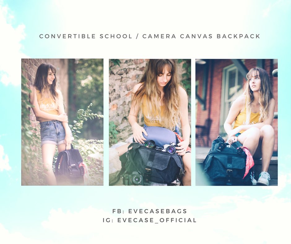 EvecaseOfficial's tweet photo. 🔥🔥 This casual look canvas backpack is one of our popular items! 🔥🔥

#Evecase #bluemall #camerabag #camerabackpack #xmasgift #christmasgift #gidt #blackfriday #cybermonday #backpack #stylishbag #wishlist #photographerschoice https://t.co/yWNZbftuzZ