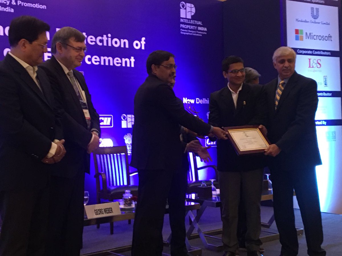 CIIEvents's tweet photo. CII Industrial IP Award- 1st Runner-up for 'Top Trademark Driven Industry of the Year (Large Enterprise) being awarded to @TataSteelLtd. #CIIIPR https://t.co/H5jlWuJvqA