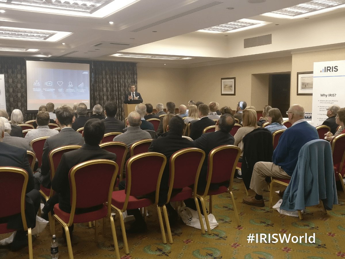 KashFlowConnect's tweet image. #IRISWorld Wales is underway! Hear from @IRISaccountants @GarethCharles74 on how to #futureproofyourpractice and the #futureofaccountancy #accountants