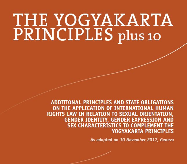 Per i 10 anni dei Principi di Yogyakarta, un gruppo di 33 esperti internazionali di #dirittiumani ha pubblicato "The Yogyakarta Principles plus 10". Un importante strumento per la tutela dei diritti delle persone #LGBTI a livello internazionale. yogyakartaprinciples.org #YPplus10
