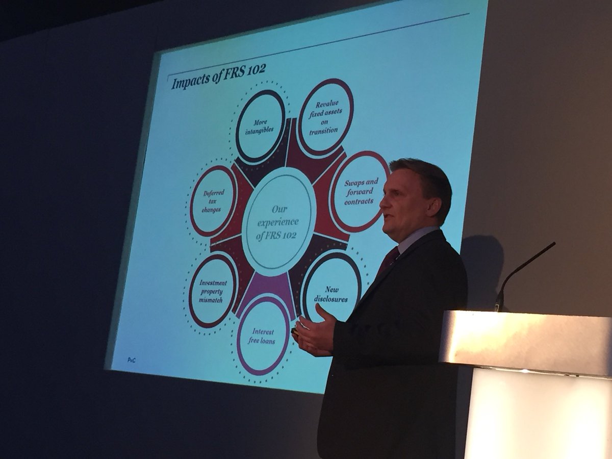 PammentLynn's tweet photo. Now time to debate the impact of FRS102 and the future of UK GAAP with Jason Clarke #ADS17 #GreatWales @PwC_Wales https://t.co/okt1QqEwoy
