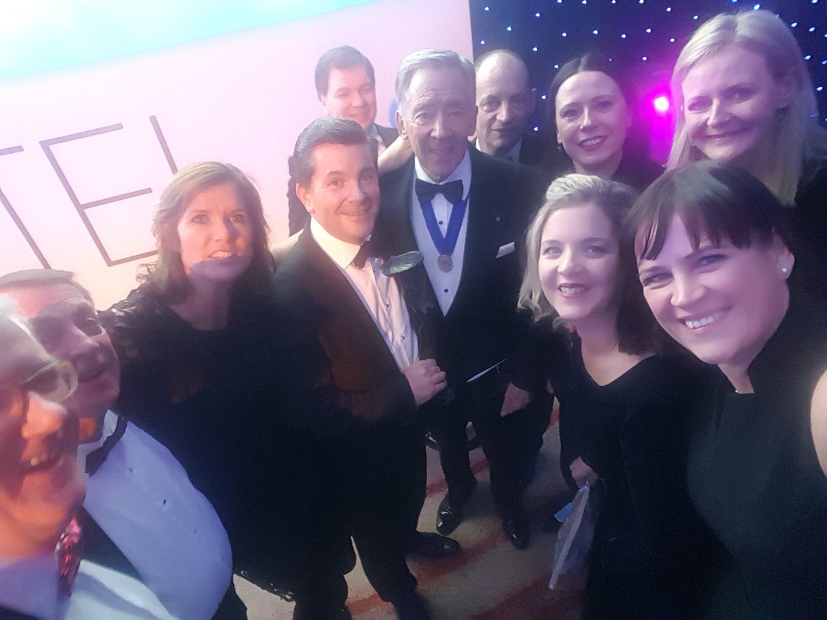 EdwardBracken's tweet photo. @Caterertweets Thank You @FREventsGlobal @BHAtweets A big thank you to my fellow GM’s  from the west London hotels association for nominating me for my “extra mile award”for organising the Grenfell event.FR events you made it happen. https://t.co/sGCt3CqqXg
