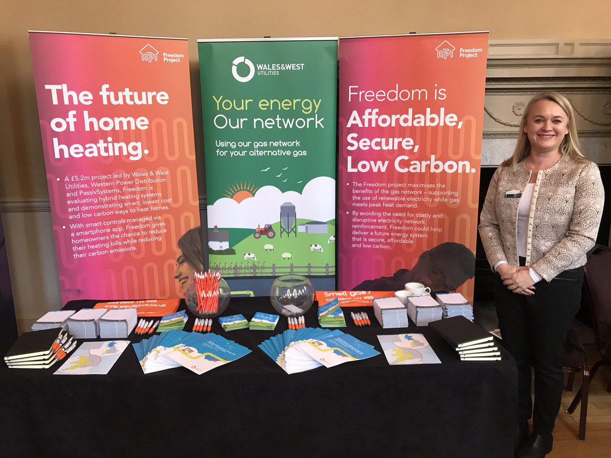 gasworksollie's tweet photo. With @LlucyMasonn for @WWUtilities at the @RegenSW #RFGEA17 in #Bath exhibiting #FreedomProject #HybridHeating #MultiVector #LowCost #LowCarbon #Secure #WholeSystems #IntegratedNetworks @PassivSystemsHQ @wpduk @IGEMGi @energynetworks https://t.co/jL24CvcyVZ