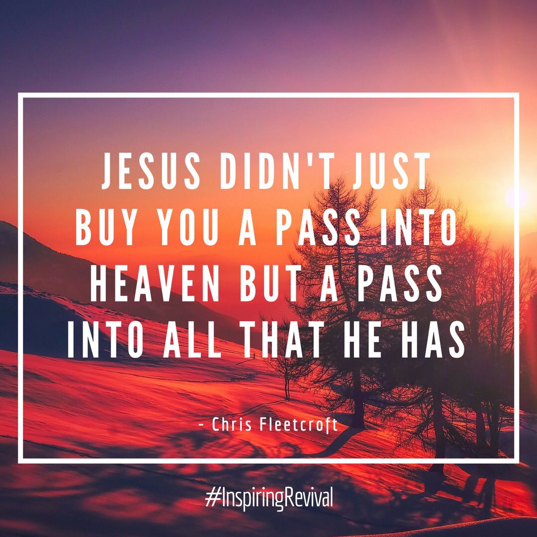 ReviveChurchUK's tweet photo. “Jesus didn't just buy you a pass into heaven but a pass into all that he has” ~ Chris Fleetcroft #SundayAtRevive #Destiny #Word #Revive https://t.co/JRWS9hHyG3