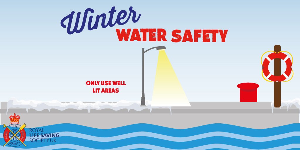 RLSSUK's tweet photo. Time your walks to make the most of the daylight; if you need to walk in the evening only use well-lit areas or take a route not alongside water. To find out more about keeping safe this winter, visit: https://t.co/HvEoD8vmMs #WinterWaterSafety https://t.co/MwNt6YJlOO