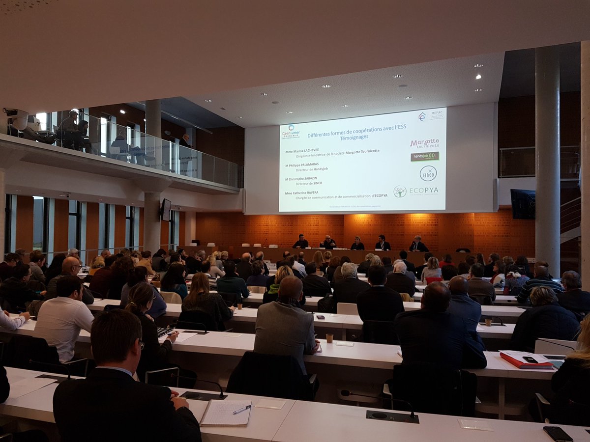 Différentes formes de coopérations avec l'#ESS - témoignages de @Margotteuse <a href="/handyjob/">handyjob</a> #Sineo <a href="/Ecodomaine_14/">ecodomaine_ecopya</a> - 4eme Forum ESS <a href="/Caenlamer/">Caen la mer</a>