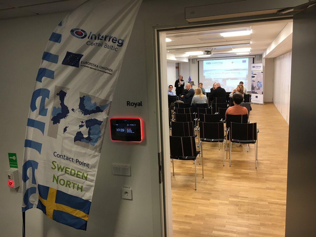 CentralBaltic's tweet photo. And we are off! Swedish Central Baltic Project Partners Network Meeting #interreg #cp_swe_n https://t.co/JV4ecD0bpb