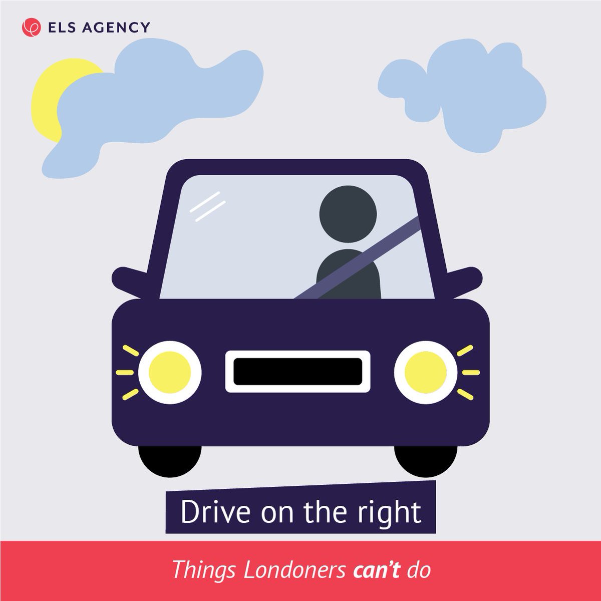 ELS_Agency's tweet photo. Yeah we drive on the left. So what? We can write jaw-dropping English copy #WereFromLondon #copywriting #Londonstyle #marketing https://t.co/idNn2EsJm1