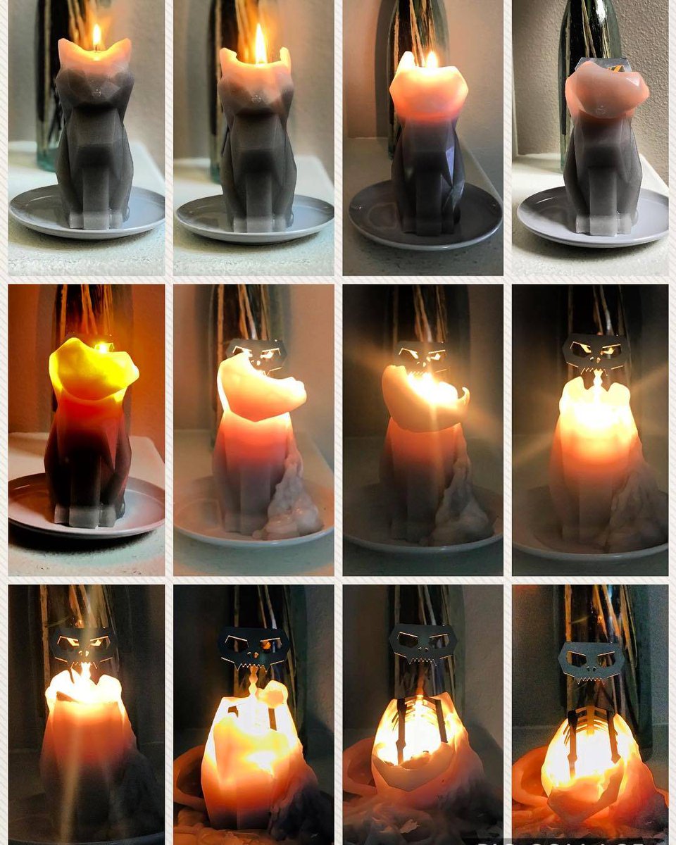 PyroPetCandles's tweet image. A day in the life our Kisa #candle. 🐈🔥
📸_b_lovely
PyropetCandles.com #cat #skeletoncandle