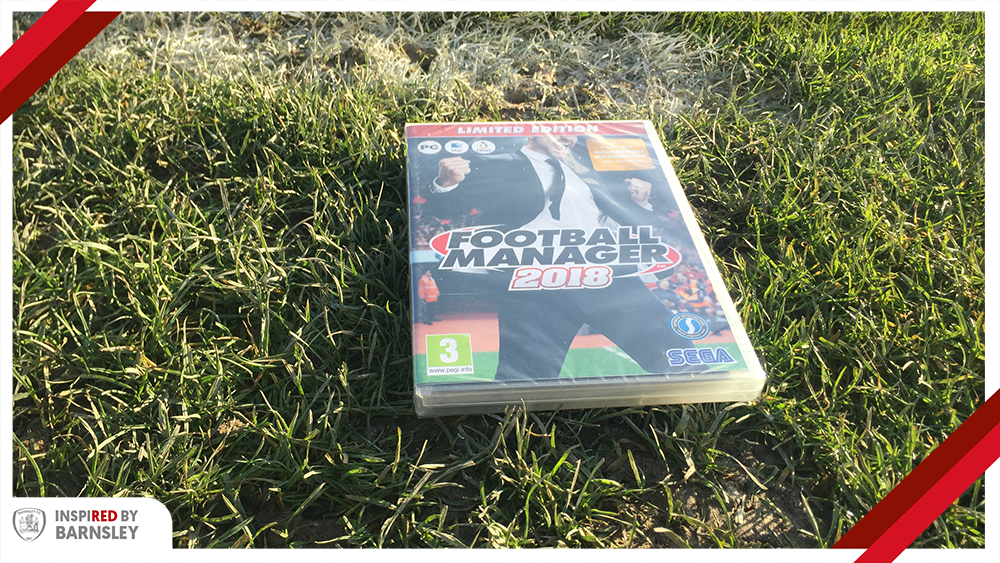 BarnsleyFC's tweet photo. 👨🏽‍💼 | #GIVEAWAY | We have FIVE copies of @FootballManager up for grabs! 

Fancy showing Hecky how it's done? 

Retweet this to enter the #competition. 

#COYR https://t.co/a4lxULLryN