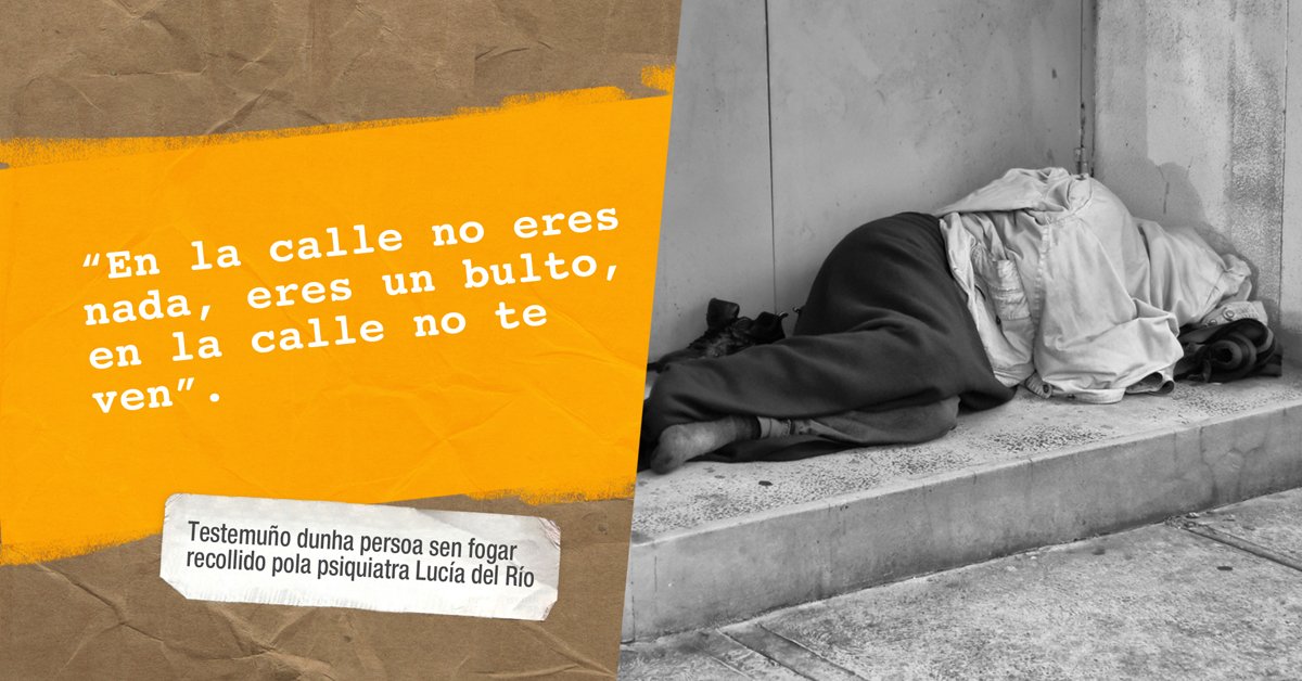 PazodeRaxoi's tweet photo. #DíaMundialDasPersoasSenFogar #senfogarismo #senfogar #DíaMundialdeLasPersonasSinHogar #WorldHomelessDay https://t.co/Y7bur2J6k2