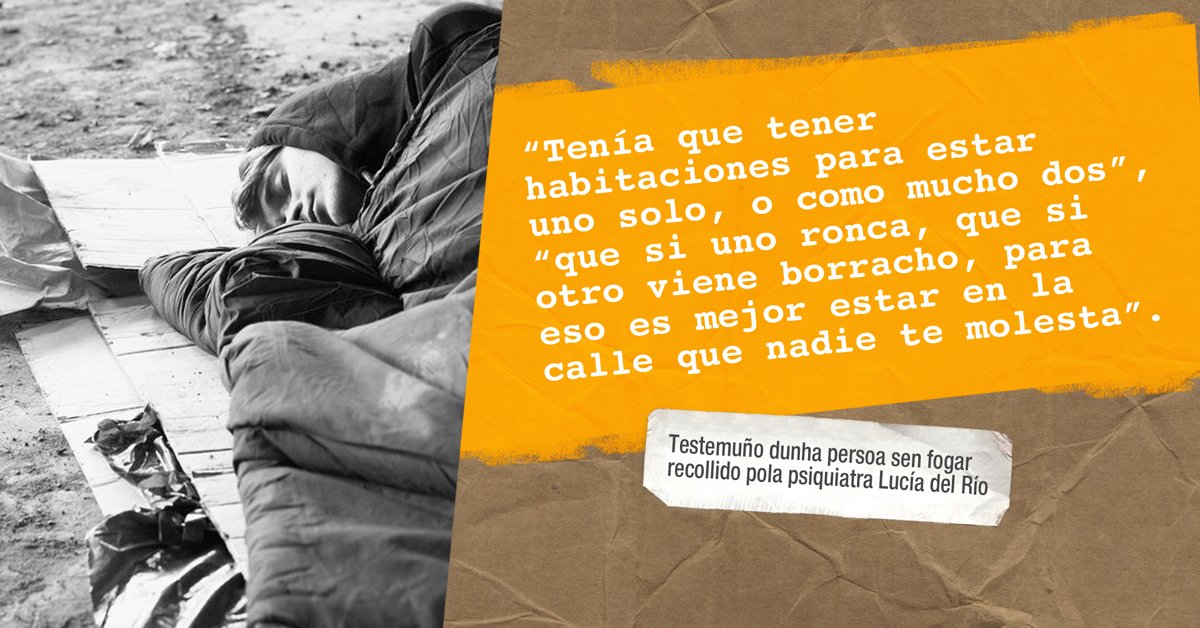 PazodeRaxoi's tweet photo. #DíaMundialDasPersoasSenFogar #senfogarismo #senfogar #DíaMundialdeLasPersonasSinHogar #WorldHomelessDay https://t.co/Y7bur2J6k2