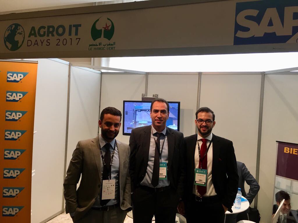 TulliaCapo's tweet photo. Join @SAP today, for an innovative learning experience at the #Agro-ITDays Rabat, Morocco. Visit our stand, and chat to our experts. https://t.co/hkDwfiH5Fo