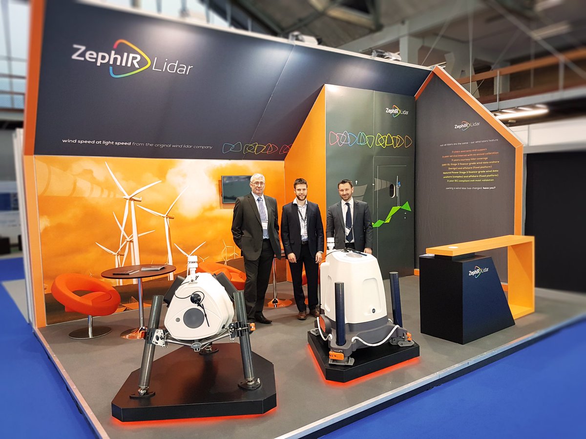 Zephirlidar's tweet photo. @Zephirlidar visit us at @WindEuropeEvent #stand1A16 in #Amsterdam to discuss your #wind #lidar and #windresourceassessment requirements https://t.co/RfMs5UxWhc