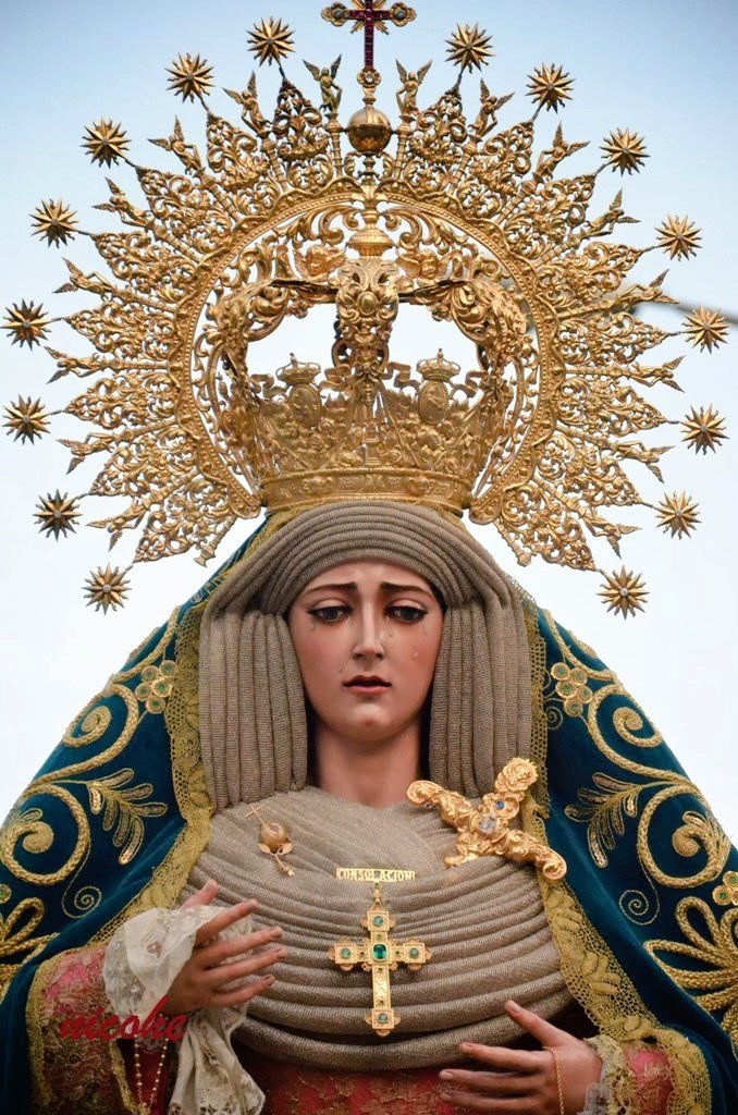 Ignacio13Gil's tweet photo. Buenos Días con Santa María de Consolación Madre de la Iglesia de la Hermandad de La Sed de Sevilla https://t.co/M65VGtEcrb