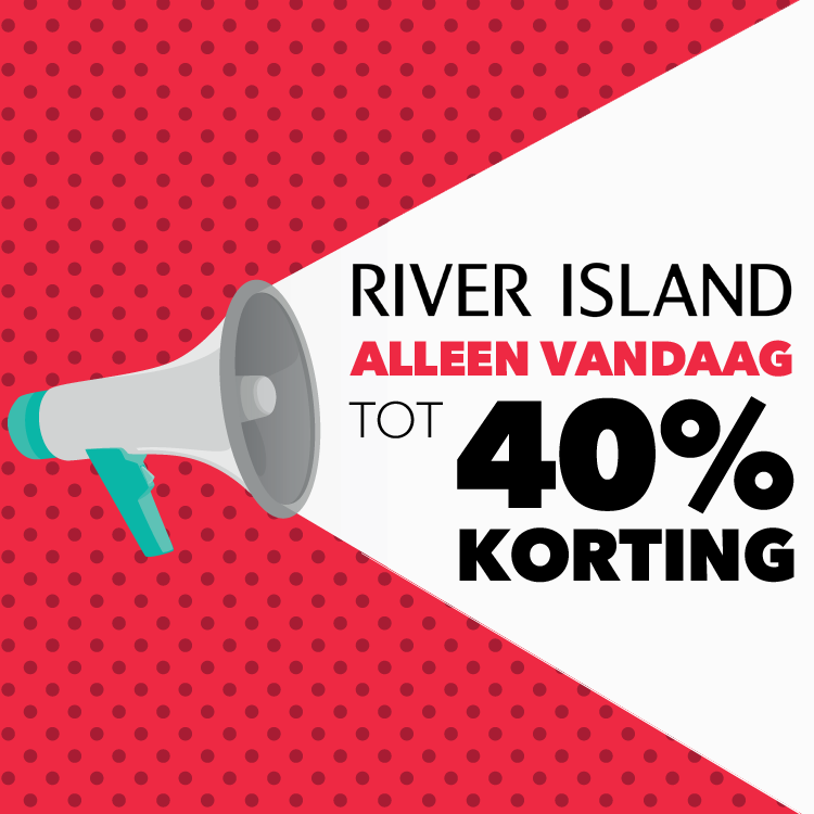 Na Black Friday en Cyber Monday gaat River Island gewoon door met de kortingsgekte! 😍 Verwen jezelf met kortingen tot 40%! ▶︎▶︎ kledingkopen.nl/out-shop/192 #korting #kortingscodes #CyberMonday #Riverisland #Kledingkopen.nl