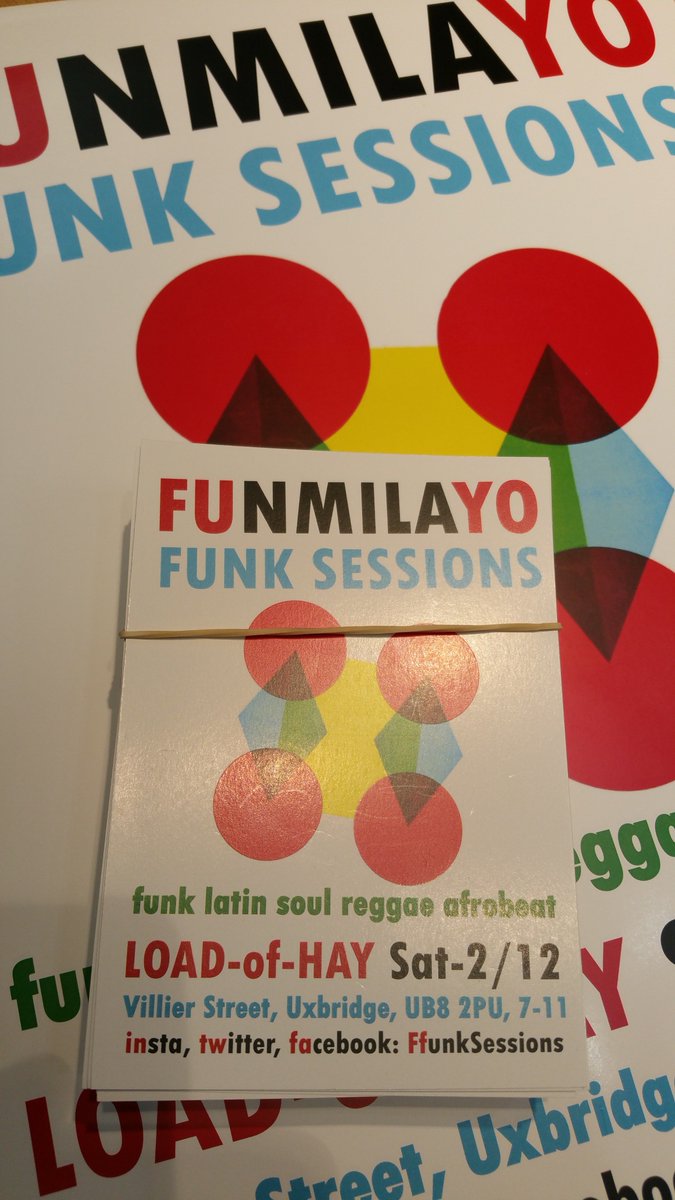 FfunkSessions's tweet photo. Funk/Reggae/Afrobeat DJ night this Sat at Load of Hay, Uxbridge UB8 2BU nr #Brunel Uni free entry 7pm+ Should be great!

https://t.co/iiKKvWc8NH 

@whatsonuxbridge @brunelpartyboy https://t.co/x4D7LmzWsY