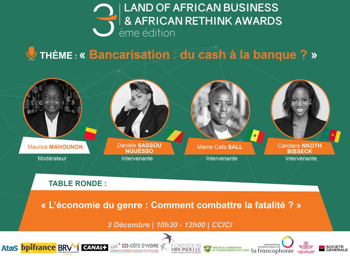 CandaceNkoth's tweet photo. Hello #Abidjan ! J'interviendra ce dimanche au #LAB2017 sur le thème de l'accès des femmes au opportunités économiques. Je serai aux côtés de Danielle Sassou Nguesso & Mame Cafa Sall @mamecafa. Join us !😊 #WomenEmpowerment #WorkaholicWorldTour 🛫🌍🇨🇮 cc @OulimataSarr https://t.co/ZxMWqfE9Kl