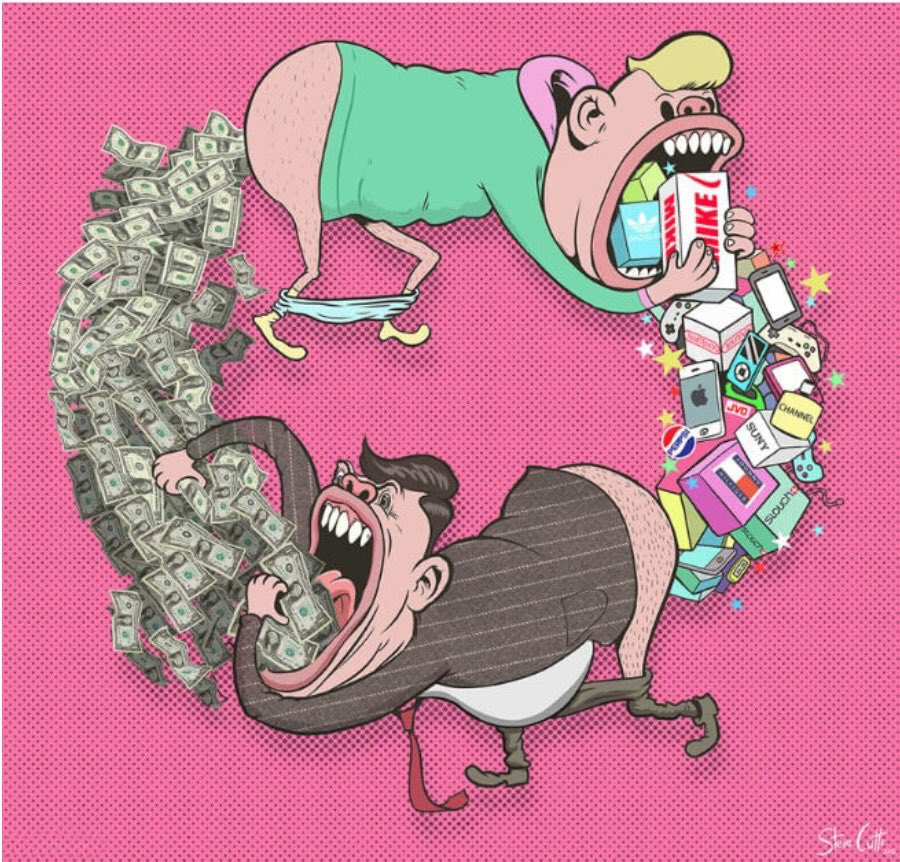 SSantiagosegura's tweet photo. Los terroríficos dibujos de Steve Cutts... tan reales. https://t.co/mpOjDD0Ror