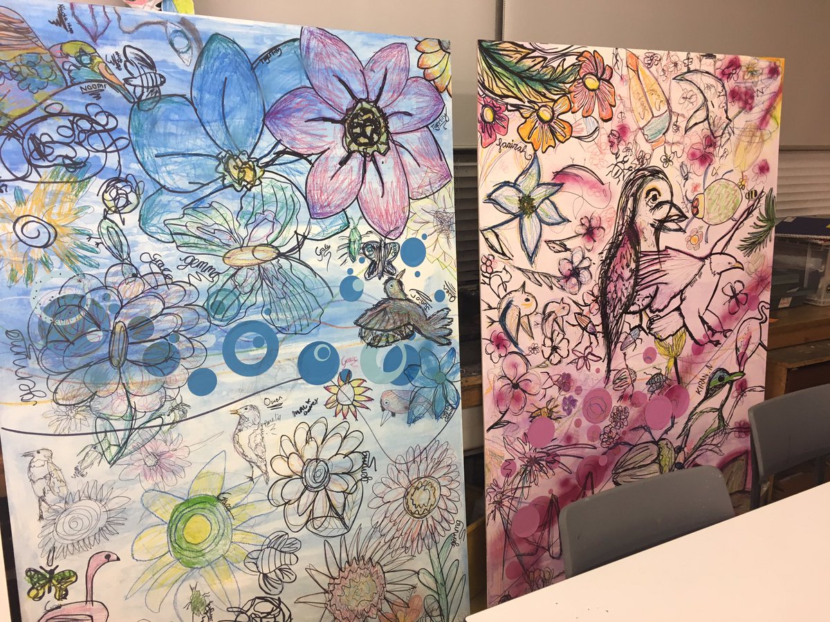 Amazing developments today in our <a href="/The_Big_Draw/">The Big Draw® ✏️</a> #LivingLines17