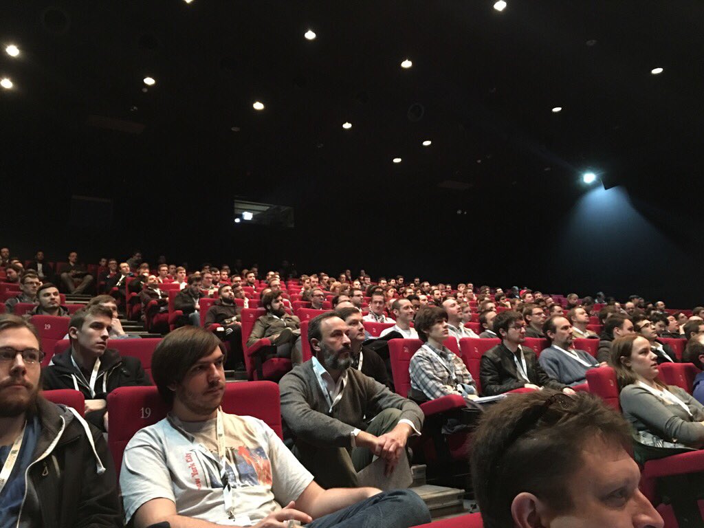 hackages's tweet photo. We're at @DevDayBE today! Come and see the talk on #reactjs & #redux of @hwaterke ➡️ 14h45 at room 5 #devday2017 #wearehackages #javascript https://t.co/aMaQhps8EY
