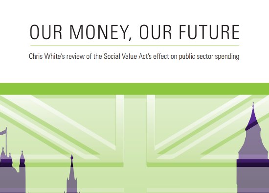 SocialEnt_UK's tweet photo. We've launched a new report written by the author of the #SocialValue Act @Chris_White_67 in which we make the case to extend the Act to cover all public spending. Read Our Money, our Future here - https://t.co/zuJT4ClP6W #socent https://t.co/cMVd1KU1H1