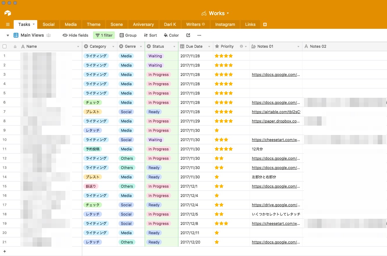 平野太一 Note Airtable このツイートをしてから いろいろ試行錯誤を繰り返して すべてのタスク スケジュール管理をairtableに完全移行した Googleスプレッドシートの拡張版 Trelloのカンバン機能 カレンダー機能 無料でも使えます ぜひ