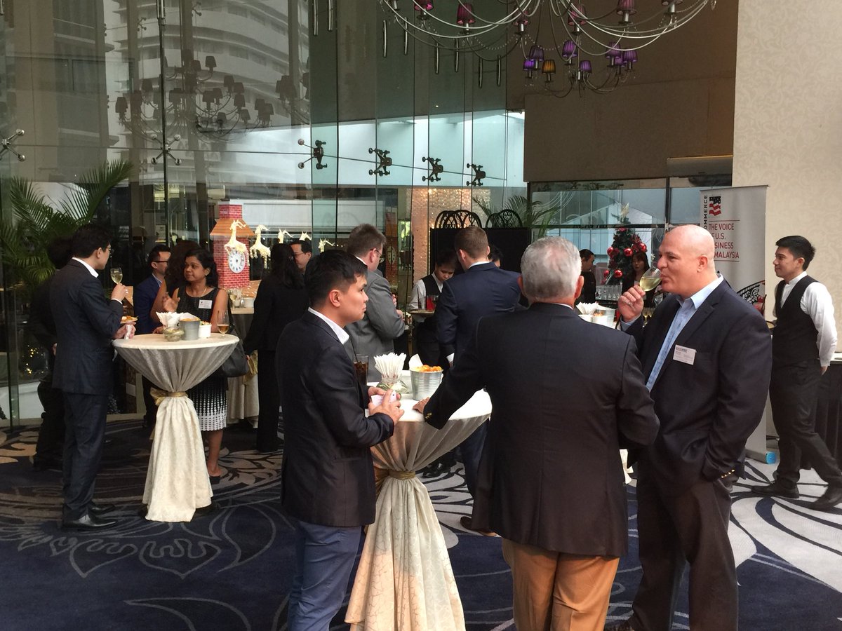 AmChamMalaysia's tweet photo. AMCHAM Members' Briefing with @deanthompson, Deputy Chief of Mission from the @usembassykl. Thank you for joining us this evening, we appreciate the continous support by the embassy. #AMCHAMmembersbriefing https://t.co/OCLImZ8jsr