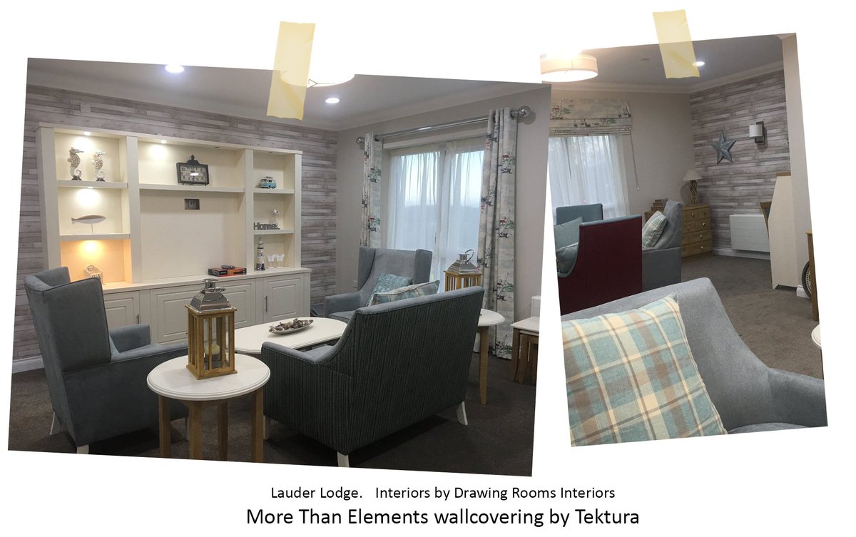 Serene nautical theme in Lauder Lodge <a href="/careuk/">Care UK</a> project by <a href="/drawingroomint/">The Drawing Room</a> - thanks for using us! #healthcaredesign bit.ly/2zvQ0oK