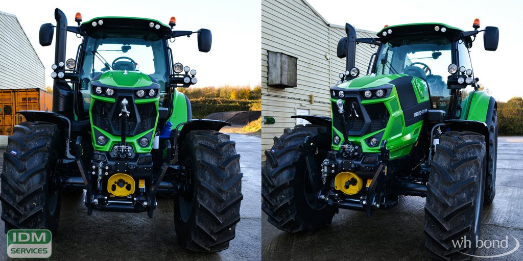 We can't be the only ones who think the front of a Deutz looks 👌✨ #LookingGood #Shiny #DeutzFahr #DeutzDays