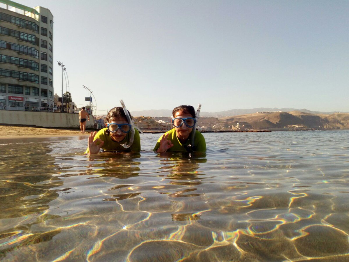 JuegosDVida's tweet photo. Los chicos del CEIP El CARDÓN conoce el entorno de la playa de Las Canteras mientras disfrutan de las actividades acuáticas con @SalitreSport https://t.co/knqSpcDOKW