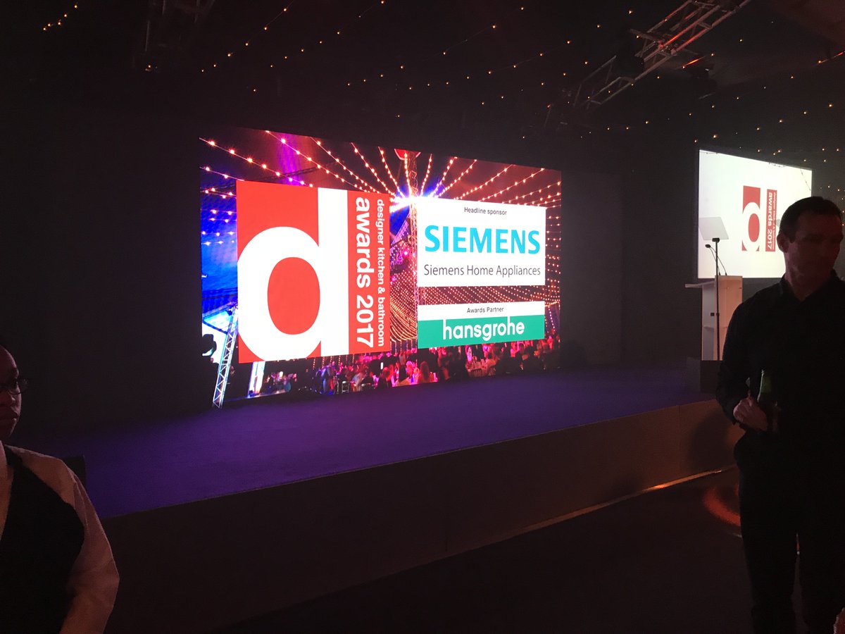 InHouseLtd's tweet photo. Malo receiving the @designerKBaward for schüller.C Vienna. Best in Innovation in Kitchen Design. #desginerawards #kitchen #bathrooms #schüller #kitchendesign #kitchenaward https://t.co/VDv1aApFQO