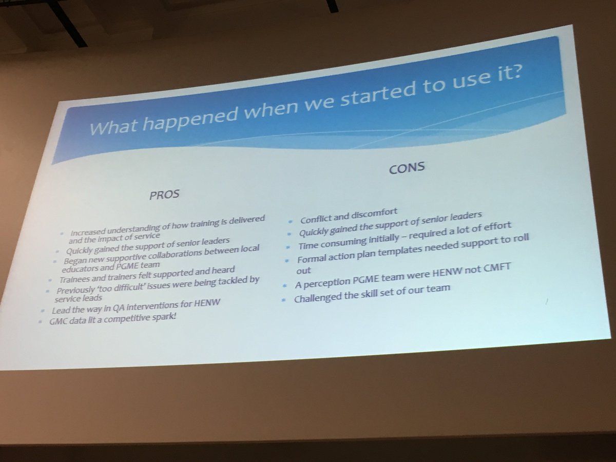MFT_PGME's tweet photo. What happened when we introduced an internal QI Framework in PGME. MFT Educator Conference Dr Mark Forrest #betterdoctors https://t.co/KkCnsCrZFM