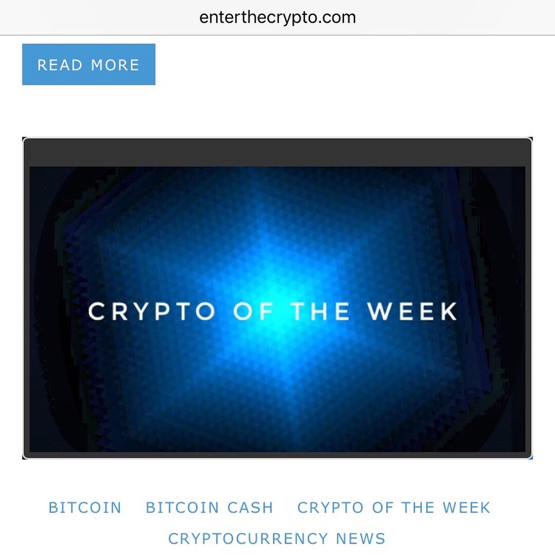 EnterTheCrypto's tweet photo. Check out our latest post which talks about the UNBELIEVABLE RISE of #BitcoinCash this month alone π²π² and SIGN UP to our FREE EMAIL alerts for all the LATEST NEWS βοΈπ»π±
#enterthecrypto #cryptocurrency #TuesdayThoughts #bitcoin #news #ethereumnews #bitcoinprice #followus https://t.co/xlqkaQI6Sd