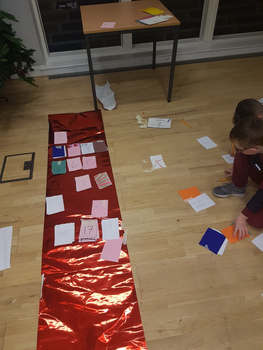 CherylAPEEK's tweet photo. Our last Shine session before Christmas! So we made... a massive advent calendar! 🎁🎀🌟⛄🎄 @PEEK_Project @RachelRPEEK https://t.co/SKwoisOv6z