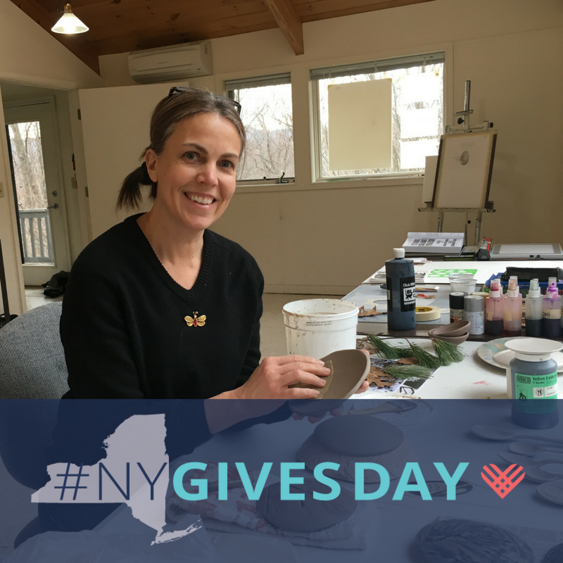 Who's up early? #NYGivesDay is already 6 hrs old. Donate before you leave the house! We are the only residency program in the country dedicated to New York State artists and writers, incl. Tompkins Co teachers ow.ly/Hd5i30gQrdO <a href="/GiveGab/">GiveGab is now Bonterra</a> #twithaca #GivingTuesday <a href="/NYGivesDay/">#NYGivesDay</a>