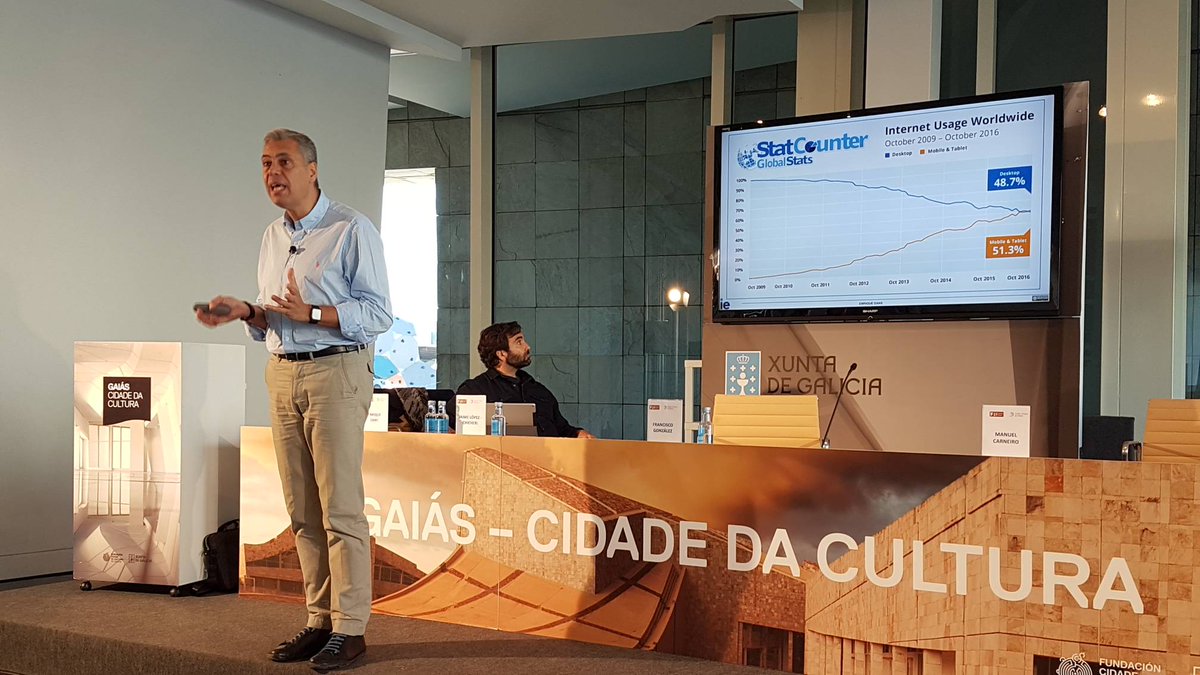 ClusterGalicia's tweet photo. "La evolución tecnológica es tal y tan rápida que tenemos que anticiparnos a esas nuevas necesidades de nuestros clientes" reflexión de @edans en la jornada de clausura del #Planformacion @ClusterGalicia 2017 que hoy cerramos en @CidadedaCultura #formación https://t.co/LBWQfM3frT