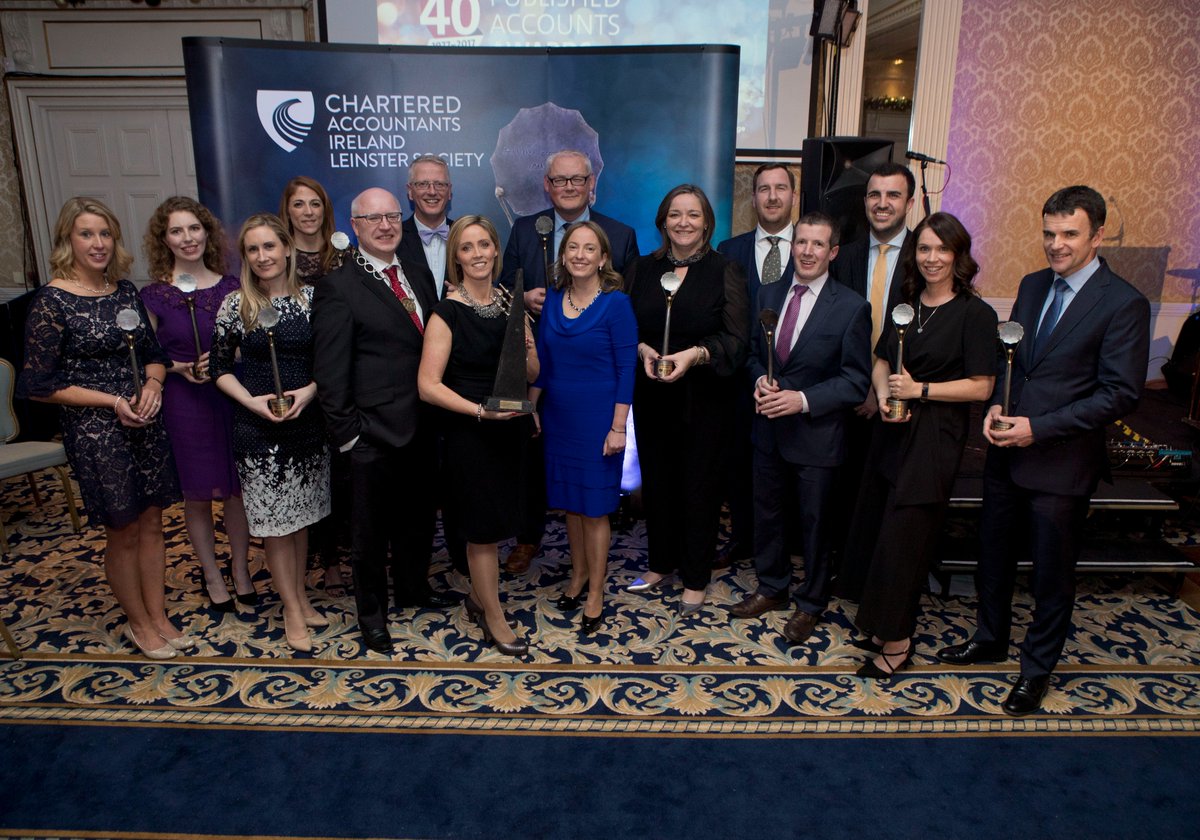 CharteredAccIrl's tweet photo. Photos from the @ChrtAccLeinster Published Accounts Awards are now live on our Flickr - congrats to all of this year's winners and thanks to event sponsor @IrishStockEx #PAA2017 https://t.co/QzRwYdfq5L https://t.co/vI8fCww6D3